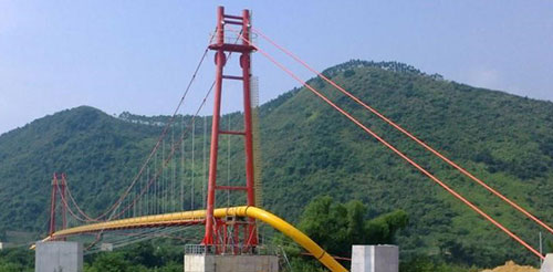 公司监理中缅油气管道工程跨越工程