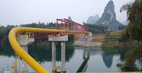 中缅油气管道跨越工程