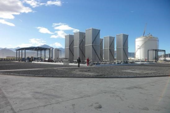 公司监理的昆仑液化天然气西藏工程